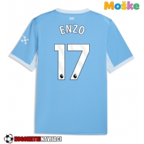Moške Nogometnih dresov Manchester City Enzo Fernandez #17 Domači 2026-27 Kratki rokavi